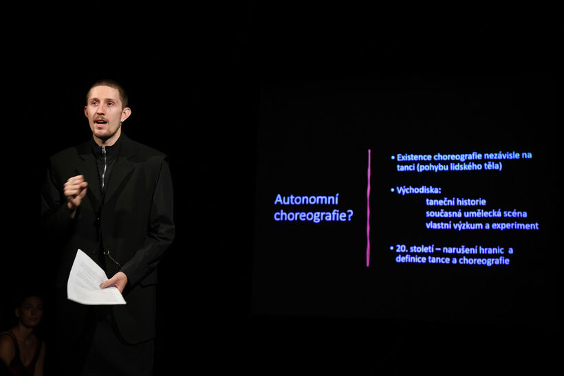 Zpřítomněná choreografie. Foto: Michal Hančovský.